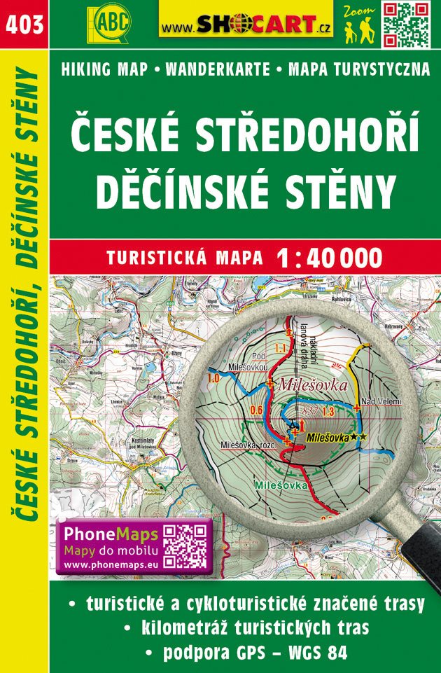 České středohoří 1:40 000: SC 403