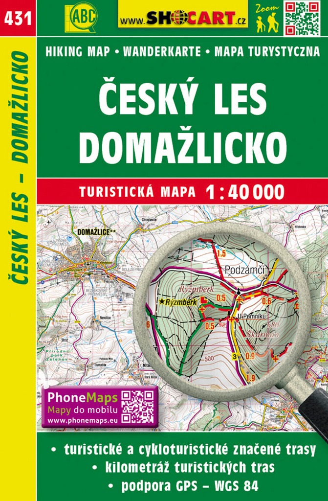 Český les, Domažlicko 1:40 000: SC 431