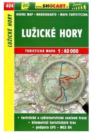 Lužické hory 1:40 000: SC 404