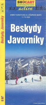 Beskydy Javorníky 1:75 000: Zimní turistická a lyžařská m.
