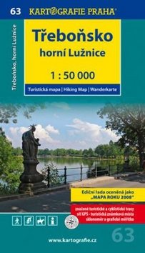 Třeboňsko Horní Lužnice 1:50 000: mapa 63
