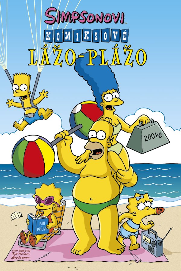Simpsonovi Komiksové lážo-plážo