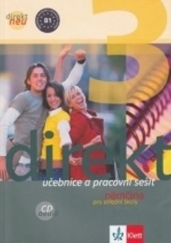 Direkt NEU 3 Němčina pro SŠ: Učebnice+ pracovní sešit,cvičebnice německé gramatiky, nejčastější chyb