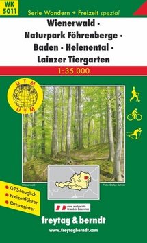 5011 Wienerwald 1:35 000: Turistikcá mapa
