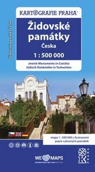 Židovské památky Česka: 1:500 000