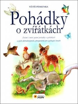 Kniha Pohádky o zvířátkách: Větší písmenka