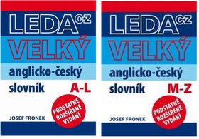 Velký anglicko-český slovník 1. a 2. díl: A-L, M-Z