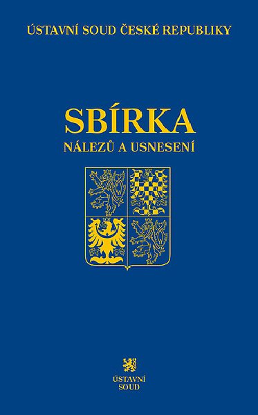 Sbírka nálezů a usnesení ÚS ČR, svazek 77: Obsahuje CD
