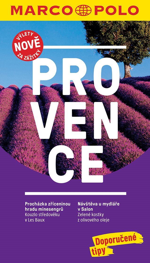 Provence: Průvodce s cestovním atlasem a přiloženou mapou