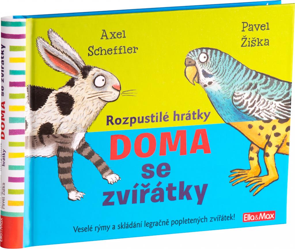 Rozpustilé hrátky Doma se zvířátky: Veselé rýmy a skládání legračně popletených zviřátek!