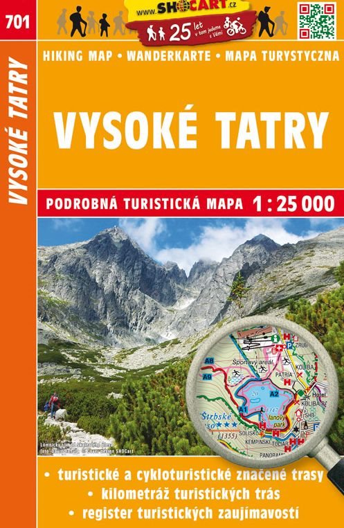 Vysoké Tatry 1:25 000: 701
