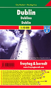 Dublin 1:10 000: Kapesní plán města