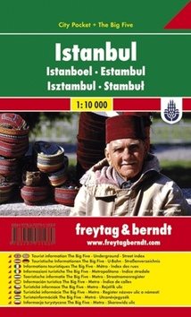 Istanbul 1:10 000: kapesní plán města