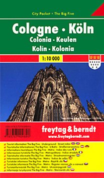 Kolín nad Rýnem 1:10 000: Kapesní plán města