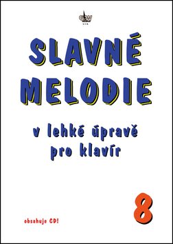 Slavné melodie 8: V lehké úravě pro klavír + CD