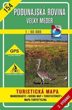 Podunajská rovina  Veľký Meder: Turistická mapa
