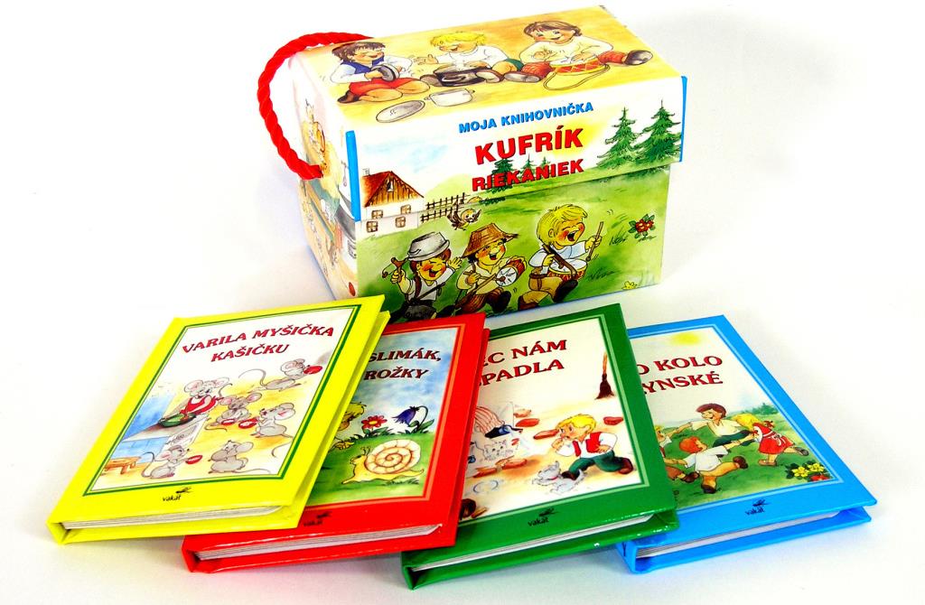 Kufrík riekaniek: Moja knihovnička