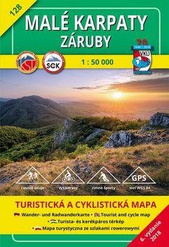 Malé Karpaty Záruby 1:50 000: 128 Turistická mapa