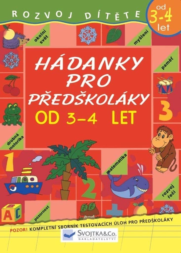 Hádanky pro předškoláky od 3-4 let: od 3-4 let