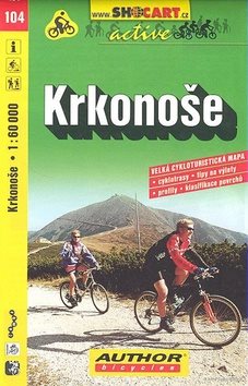 Krkonoše 1:60 000: 104 cykloturistická m.