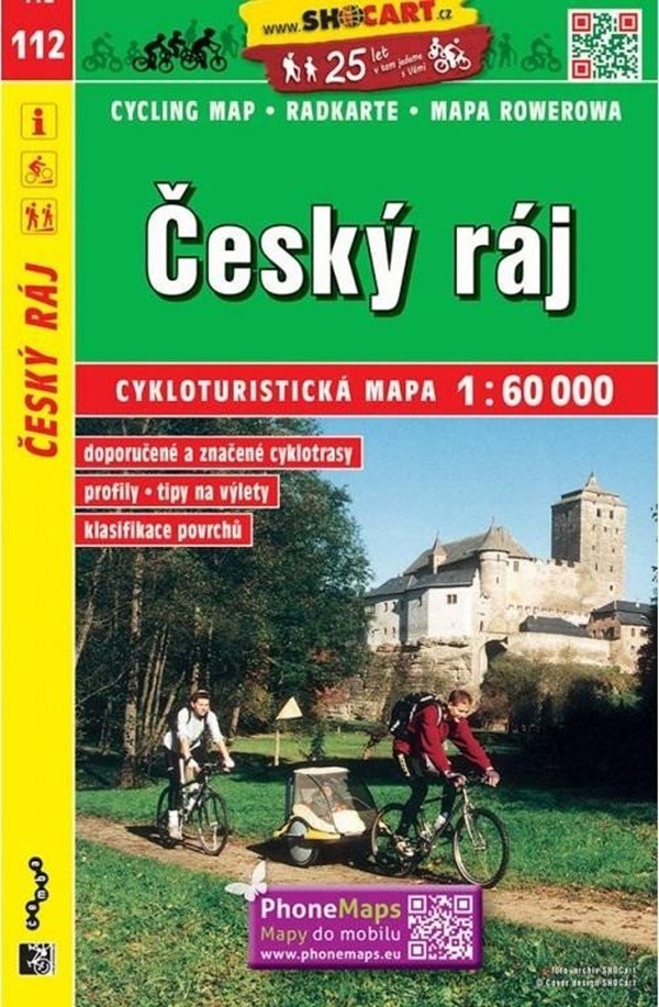 Český ráj 1:60 000: 112 cykloturistická m.