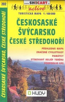 Českosaské Švýcarsko České středohoří 1:100 000: 202