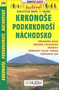 Krkonoše Podkrkonoší Náchodsko 1:100 000: 204