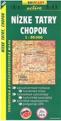 Nízké Tatry Chopok 1:50 000: 1094