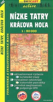 Nízké Tatry Kráľova Hoľa 1:50 000
