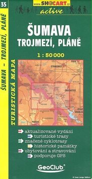 Šumava Trojmezí Pláně 1:50 000: 35