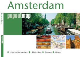 Amsterdam: Kapesní rozkládací mapa