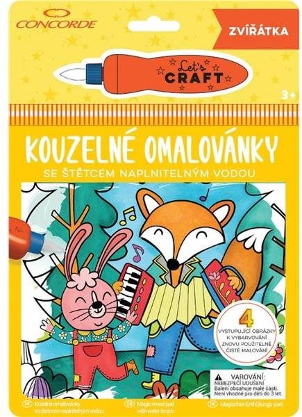 Kouzelné omalovánky CONCORDE, Zvířátka