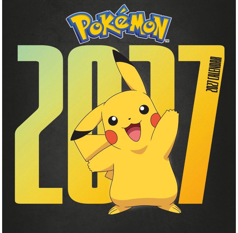 Pokémon - Nástěnný mini kalendář 2027