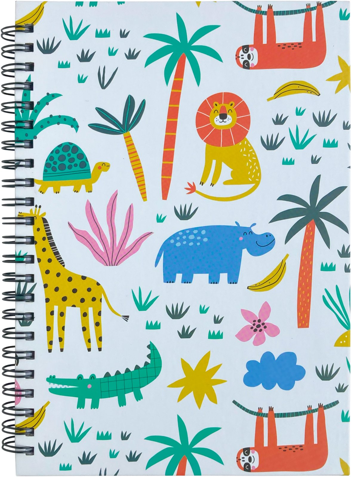 FlexIO A5 s kroužkovou vazbou, 80 listů, jungle