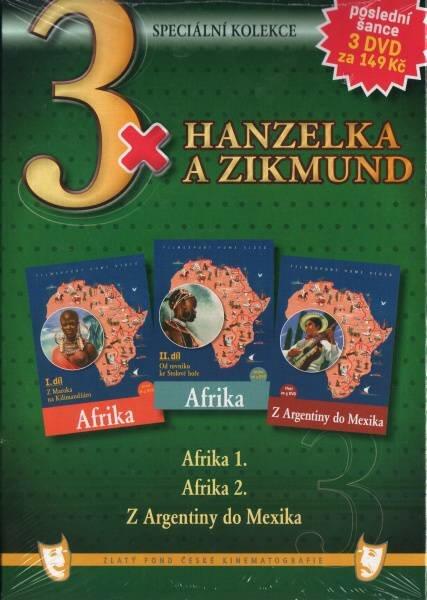 3xHanzelka a Zikmund - 3 DVD