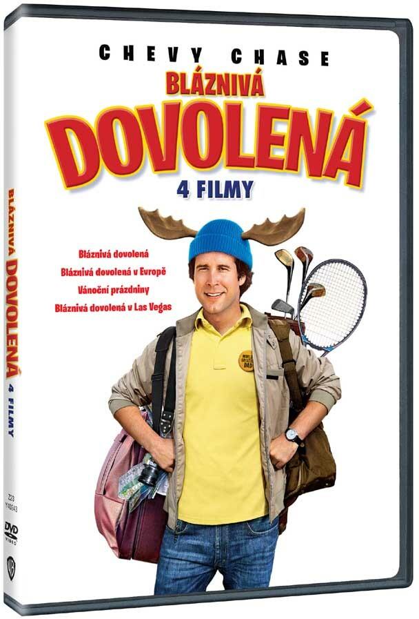 Bláznivá dovolená kolekce 4 DVD