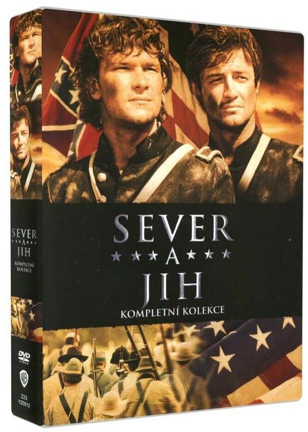 Sever a jih 1.-3. kniha kolekce DVD