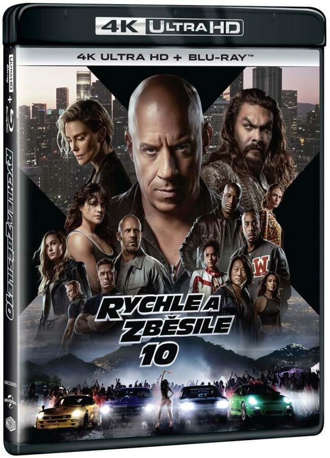 Rychle a zběsile 10 4K ULTRA HD + blu-ray - 2 blu-ray