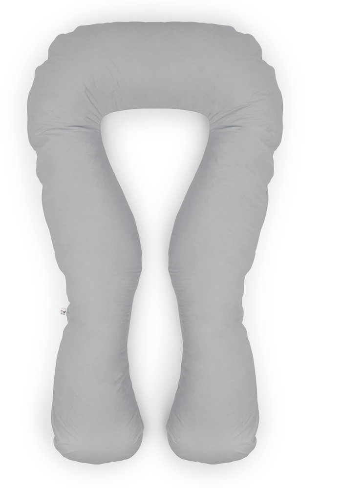 Flumi Těhotenský polštář ve tvaru U, tmavě šedý