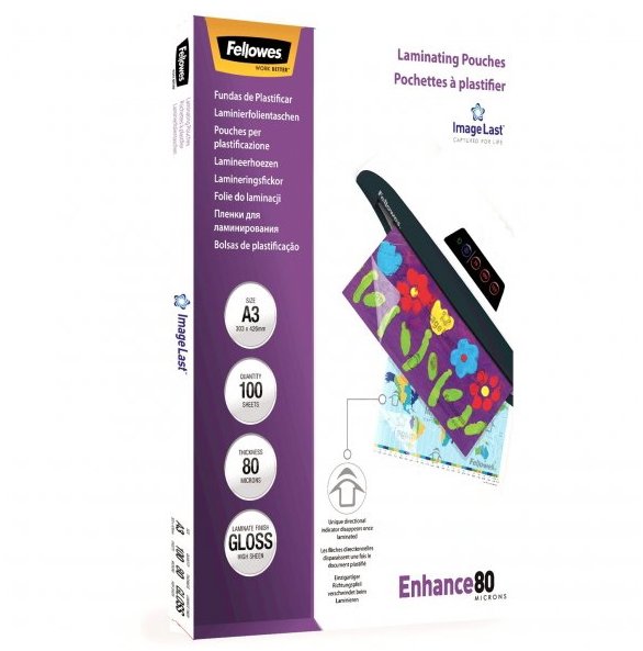 Fellowes ImageLast A3/80 mikronů, lesklé - balení 100 ks