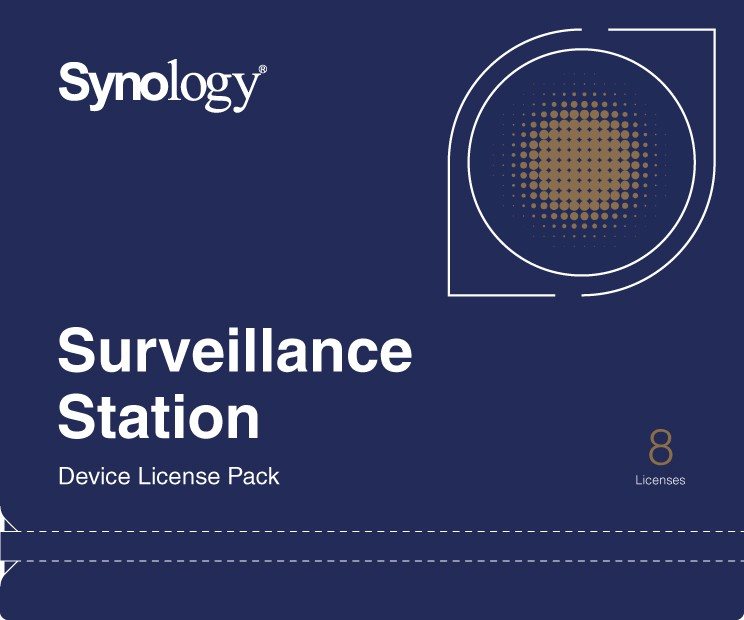 Synology Licenční balíček pro 8 kamer do Surveillance Station