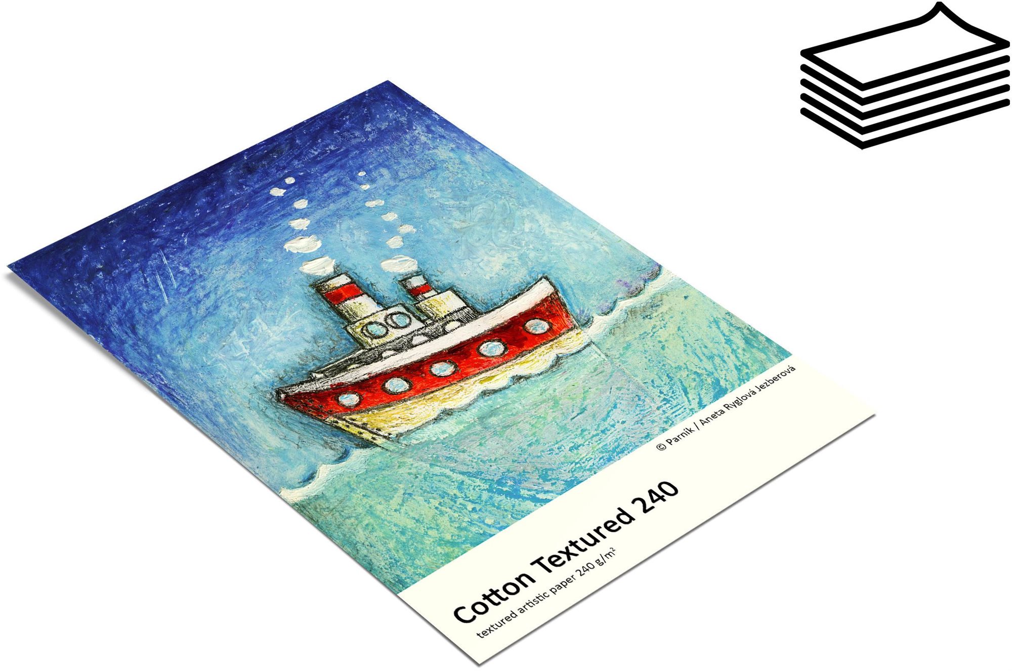 FOMEI Cotton Textured 240 A3+ fotopapír