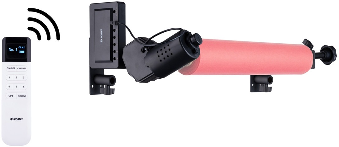 Fomei B-1WM, motorový kit pro 1 roli fotopozadí s dálkovým ovládáním