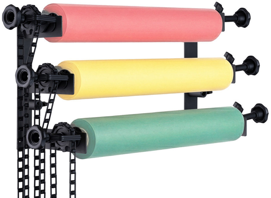 Fomei B-3W, kit pro 3 role fotopozadí s řetězem, brzdou a háky