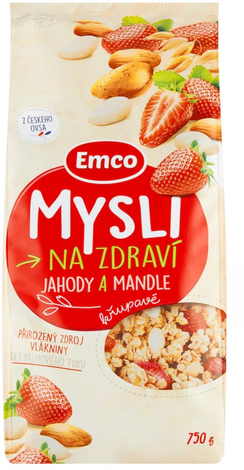 EMCO Mysli jahody/mandle 750 g