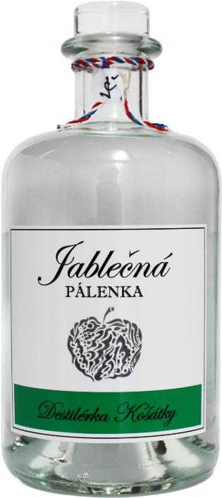 Destilérka Košátky Jablečná pálenka 0,5 l, 50 %