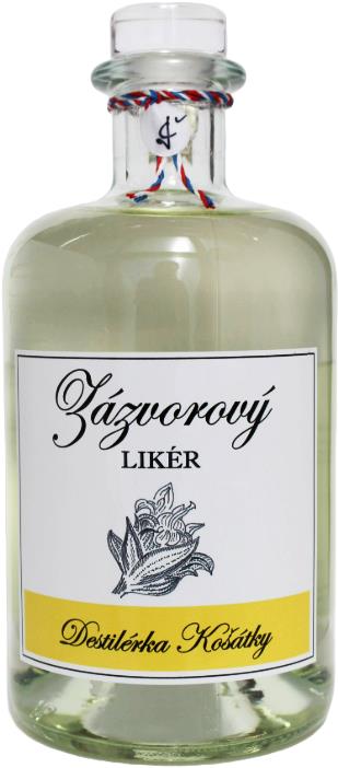 Destilérka Košátky Zázvorový Likér 0,5 l, 30 %