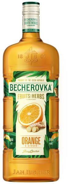 Becherovka Orange + Ginger 1 l 20 %