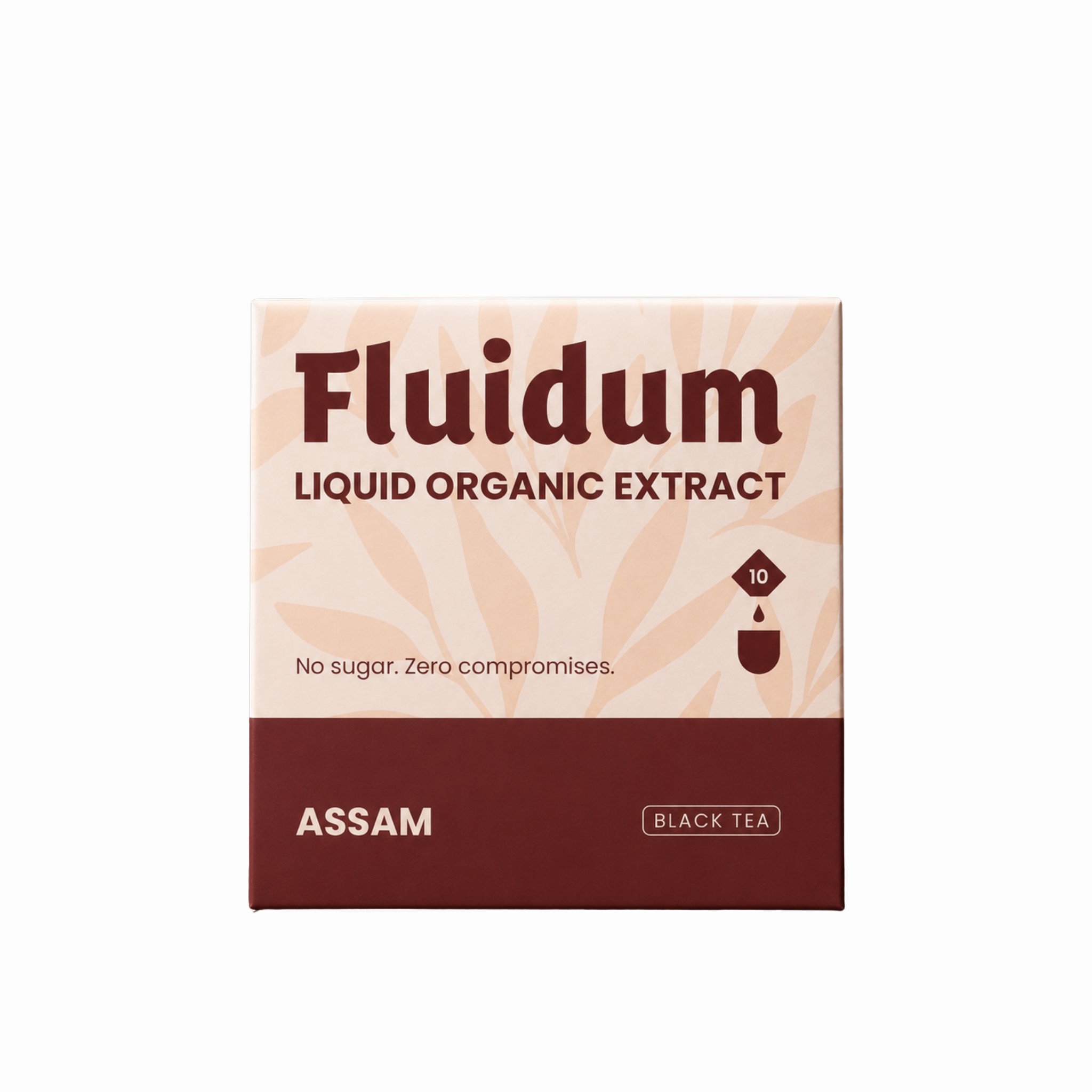Fluidum Assam Black Tea Bio 10 × 10 ml