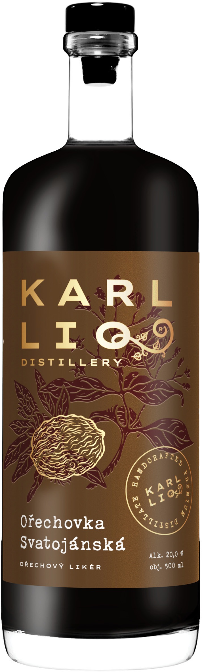 Karl LIQ Ořechovka 0,5 l 20 % vol.